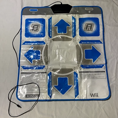 Nintendo Wii Dance Pad for Konami Dance Dance Revolution Mat - Tested & Works - Image 1 of 4