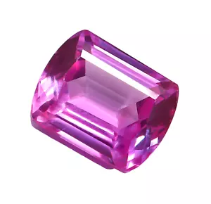 13,20 Karat natürlicher rosa Rubin zertifiziert ausgefallener Schnitt lose facettierter Edelstein - Bild 1 von 7