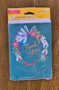 Tarjetas de Navidad Cuenta de 8 Nuevas con Sobres - Imagen 1 de 1