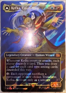 PRESALE-IN HAND MTG Kefka, Court Mage (Alt Art) (Surge Foil) FIN 0543 - Picture 1 of 2