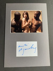 CHARLOTTE GAINSBOURG sexy In-person signed Passepartout 20x30 Autogramm - Picture 1 of 2