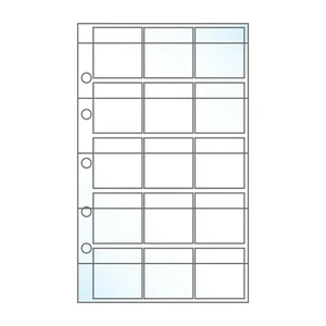 Gitarren-Plektrum/kleiner Artikel Seitenschutz, passt UniKeep A5 Mini-Ordner, 20er-Pack - Bild 1 von 4