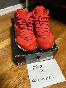 Size 9.5 - Nike LeBron 8 V/2 Low Solar Red - Picture 1 of 12