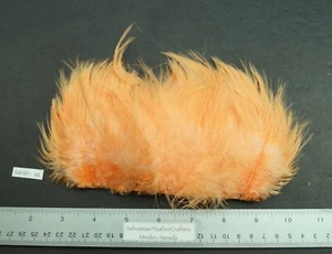Dyed Peach/Flesh/Salmon Bird Fur Patch Lot-SF 68 - Picture 1 of 5