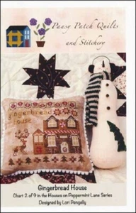 Gingerbread House~Pansy Patch Quilts And Stitchery - Picture 1 of 1