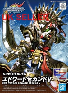 Bandai SD SDW Heroes 05 Edward Second V Gundam vendedor del Reino Unido - Imagen 1 de 6