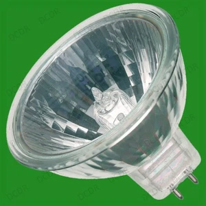 10x 50W MR16 38 Degree Flood Light Dimmable Bulbs GU5.3 12V Halogen Dichroic - Picture 1 of 1