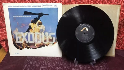 1960 Ernest Gold “Exodus” Original Soundtrack RCA Victor Mono LOC-1058 LP (NM) - Image 1 of 4