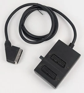 SCART RGB Switch, 2 in 1 out, manuell mechanisch passiv Umschalter - Picture 1 of 1