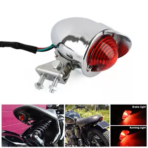 Lámpara de freno trasero bombilla de motocicleta luz de freno trasera luz de freno para Harley Bobber 12V - Imagen 1 de 10