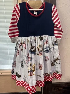 KPea Military Girls Dress size 6 ARMY, NAVY, COAST GUARD, MARINES, AIR FORCE - Picture 1 of 1