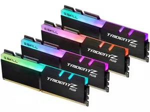 G.SKILL 128GB (4 x 32GB) TridentZ RGB Series DDR4 - F4-3200C14Q-128GTZR - Picture 1 of 1