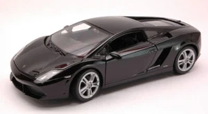 MODELLINO AUTO STATICO WELLY LAMBORGHINI GALLARDO LP560-4 NERO SCALA 1:24 - Foto 1 di 2