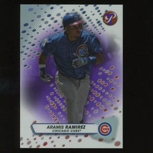 2023 Topps Pristine #104 Aramis Ramirez Purple Refractor Parallel SP #/99 Cubs - Picture 1 of 2