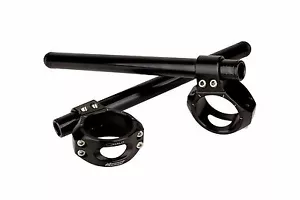 Driven Racing Halo 47 mm RISER clip on handlebars black Yamaha R3 2019 - 2024 - Picture 1 of 1