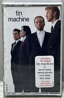 Tim Machine Self-Titled David Bowie Cassette Tape New Sealed - Image 1 of 3