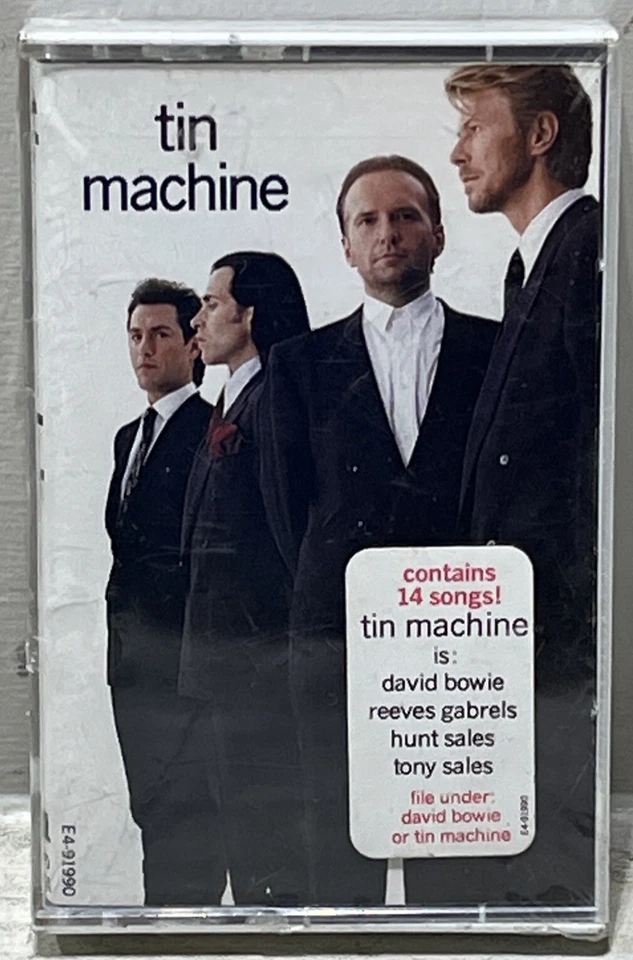 Tim Machine Self-Titled David Bowie Cassette Tape New Sealed - Image 1 of 3
