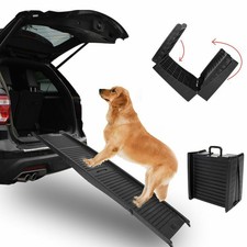 Folding Non-Slip Pet Dog Ramp Car Truck Suv Stair Steps Auto Travel Ladder