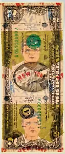 Mr. Clever Art ltd ed signed art bank note $2 USD two DOLLAR Babe Ruth - Picture 1 of 4