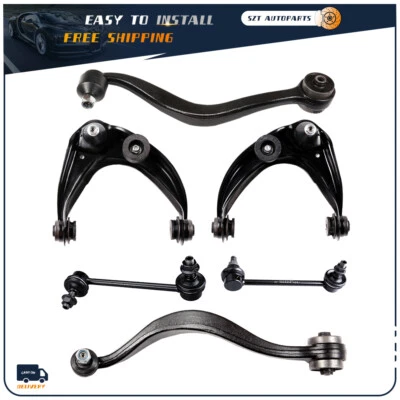 For Mercury Milan Ford Fusion Front Control Arm Ball Joint Sway Bar Link Kit 6X - Image 1 of 4
