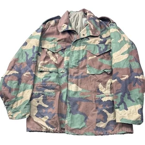 Military Issued Woodland Aircrew Cold Weather Jacket - U - MEDIUM REGULAR | G1 - Bild 1 von 7