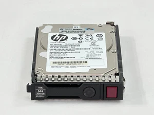 HP 300GB 10K SAS 6 Gbps DP SC 2.5" SFF HDD  Smart Carrier Gen8 Gen9 Gen10 - Picture 1 of 6