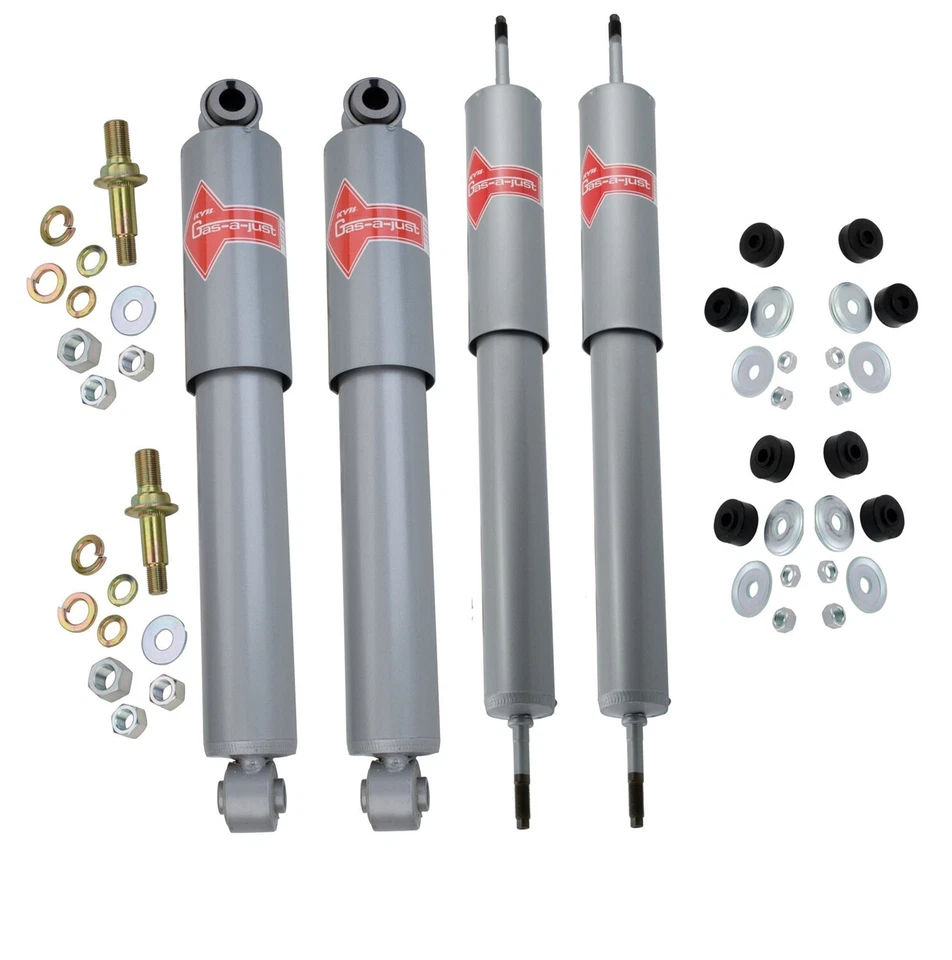 Amortiguadores delanteros y traseros KYB Gas-a-Just para Chevy P30 87-97 GMC P3500 85-99 Foto 1 de 1