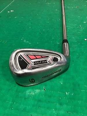 PowerBilt EX-750 9-iron LH Golf Club Apollo R-flex Steel 36" Left Handed - Image 1 of 4