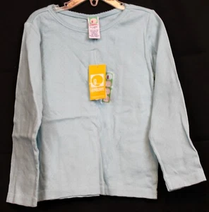 NEW 2001 Gymboree Sweet Chic Light Blue Shirt Stripe Diamond Long sleeve Sz XL 6 - Picture 1 of 5