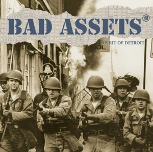 BAD ASSETS - THE SPIRIT OF DETROIT (LP) lim. black Skinhead Oi! Templars 4 Skins - Picture 1 of 2