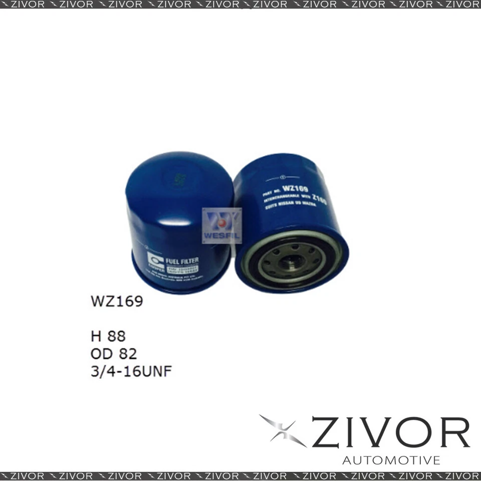 COOPER FUEL Filter For Holden Jackaroo 3.1L TD 05/92-1998 -WZ169* By Zivor* - image 1 of 1