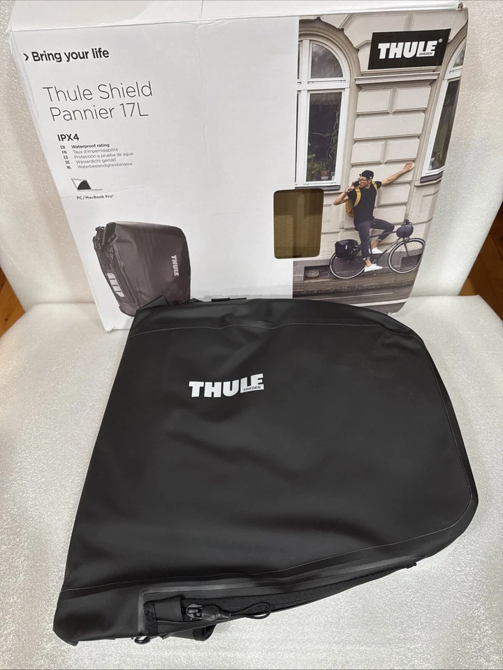 THULE BIKE SHIELD PANNIER - 17L Negro - BOLSA BICICLETA NUEVA Foto 1 de 4