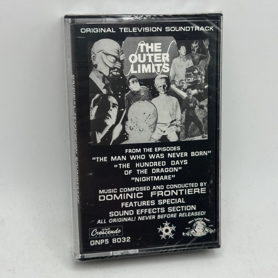 Dominic Frontiere – The Outer Limits Original TV Soundtrack Cassette 1993 SEALED - Image 1 of 4