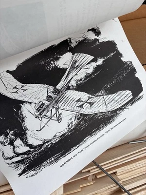 Balsa USA Taube 40 R/C Balsa Modelo Avión Kit Foto 1 de 4