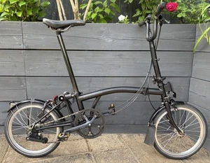 2015 Brompton M6L Black Edition Faltrad C Line Explore - gebrauchter Zustand - Bild 1 von 22