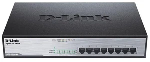 D-LINK - 8 Port Suis Gigabit Desktop PoE Tanpa Pengurusan - Picture 1 of 1