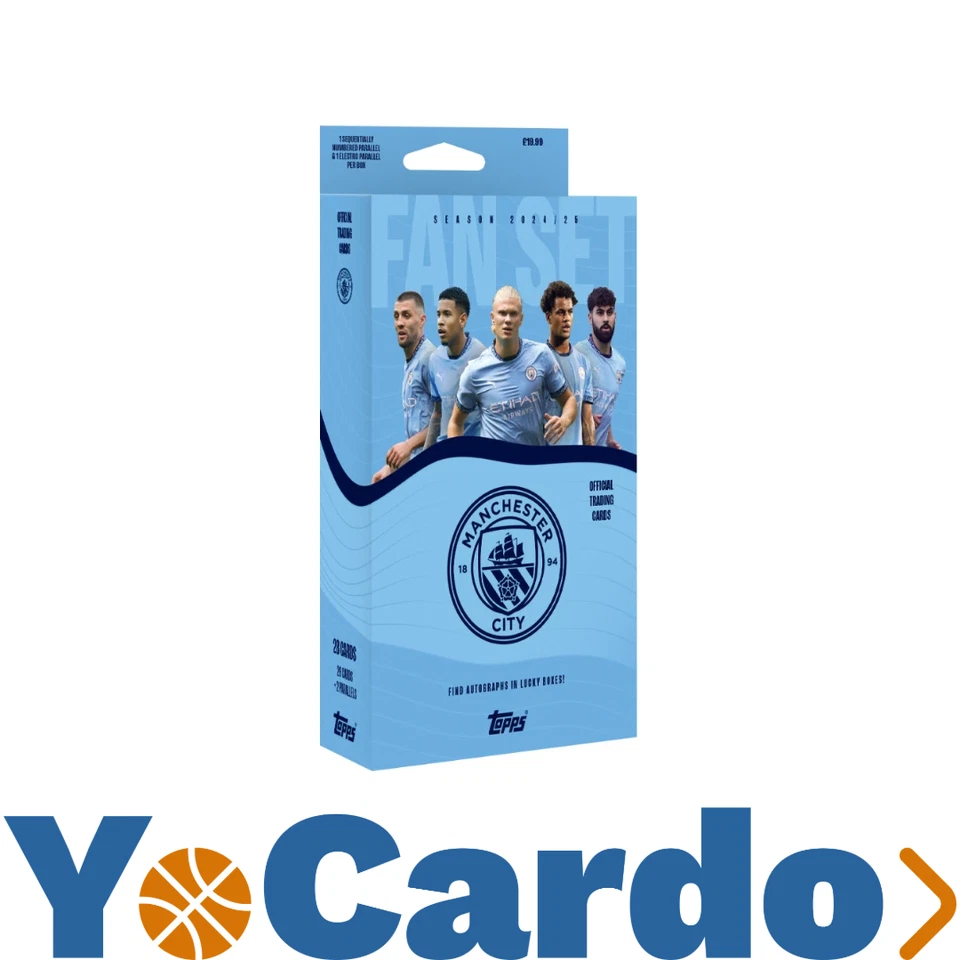 Set tifosi Topps Manchester City FC 2024-25