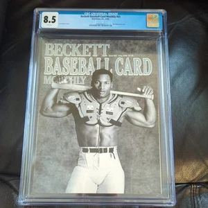 BO JACKSON ROOKIE Beckett Baseball Magazine Royals 1990 CGC 8.5 - Picture 1 of 2