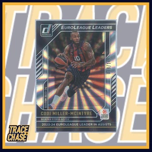 2024-25 Panini Donruss Euroleague Codi Miller-McIntyre Euroleague Leaders /149 - Picture 1 of 3