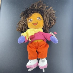 TY Beanie Baby - DORA the Explorer (Dora Ice Skating Version) (7 inch) - Picture 1 of 4