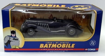 Corgi 1/18 Scale Diecast - 77606 1940'S Comics DC Comics Batmobile - Image 1 of 4