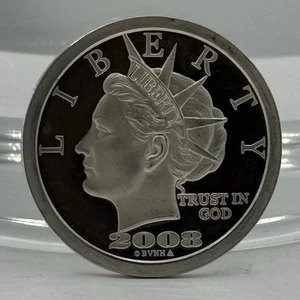2008 CHAMBERSBURG PA $20 1 OZ SILVER NORFED LIBERTY VERY RARE - Picture 1 of 4