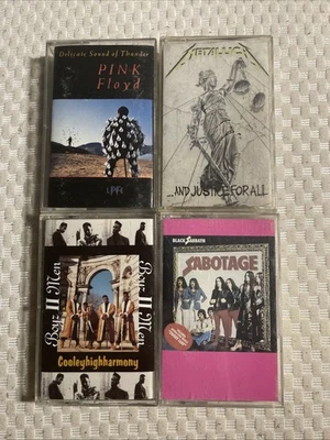Metallica - ...And Justice For All,Black Sabbath , Pink Floyd, Boyz 2 Men Casse - Image 1 of 3