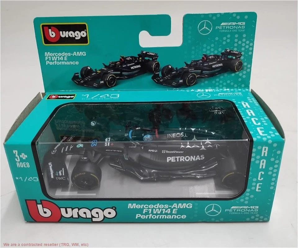 Vehículo diecast Maisto Formula Racing 1:43 MERCEDES AMG F1 W14E RENDIMIENTO Foto 1 de 1