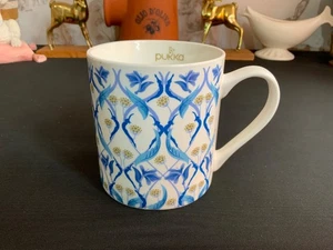 Pukka Double Helix Coffee Tea Mug Blue Discontinued Model - Picture 1 of 7