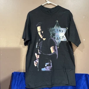 1993 CLINT BLACK North American Tour concert T-shirt Tour Size L - Picture 1 of 7