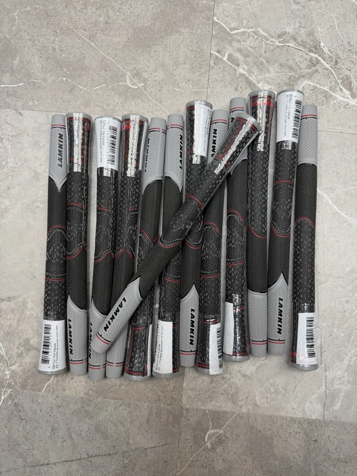Lamkin Z5 Tour Taper Multicompound Cord Standard Grips Authentic Set Of 13 - Image 1 of 4
