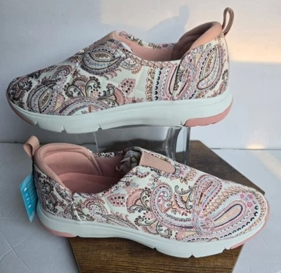 Tênis feminino VERA BRADLEY novo com etiquetas design padrão rosa tamanho 9 - Imagem 1 de 4