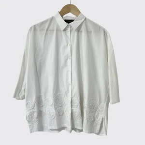Antonelli Firenze White Button Down Shirt IT44 / M ($430) - Picture 1 of 7