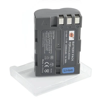 DSTE EN EL3E ENEL3E Batteria Compatibile con Nikon D30 D50 D70 D70S D80 D90 D100 D200